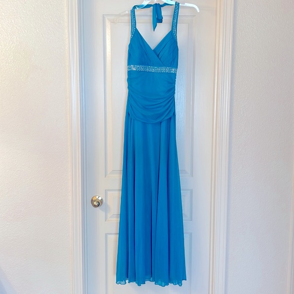 Trixxi Prom Dress - Teal - Picture 1 of 8